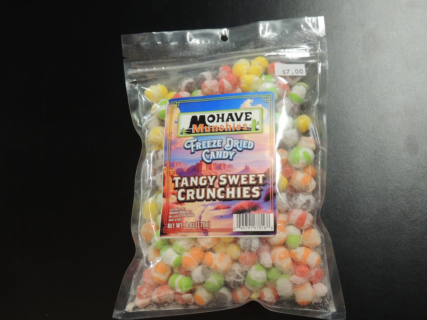 Freeze Dried Tangy Sweet Crunchies - 6oz. A bold and flavorful twist on your favorite tangy-sweet treats! $7.00 USD