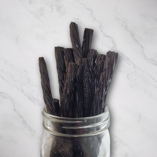 Black Licorice Twists 16oz. Sink your teeth into the bold, distinctive flavor of Mountain Man® Black Licorice Twists. A timeless classic that packs all the licorice goodness you crave! $6.00 USD