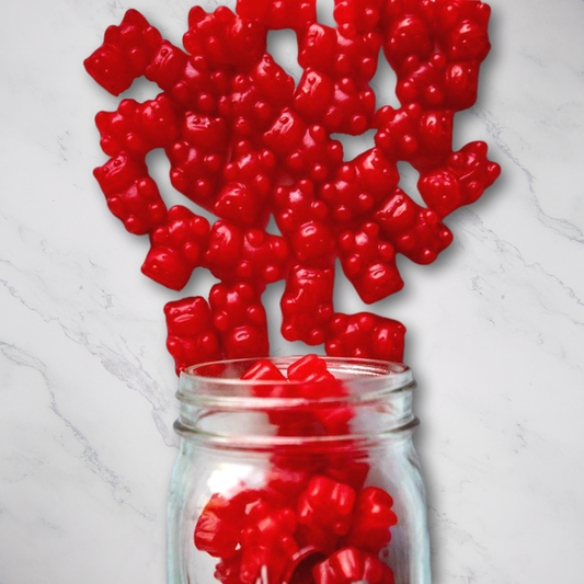 Cinnamon Bears 16oz. Get ready for a fiery chew! These Cinnamon Bears are packed with spicy cinnamon flavor in every bite, making them a sweet and sassy treat you won’t be able to put down. $7.00 USD
