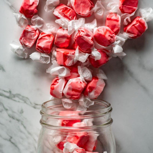 Cinnamon Salt Water Taffy 16oz.
Get ready for a kick of flavor with our Cinnamon Salt Water Taffy! Each piece is packed with an intense cinnamon taste that will awaken your taste buds. Soft, chewy, and individually wrapped, these taffy treats are perfect for a satisfying snack or a sweet indulgence anytime! $8.29 USD