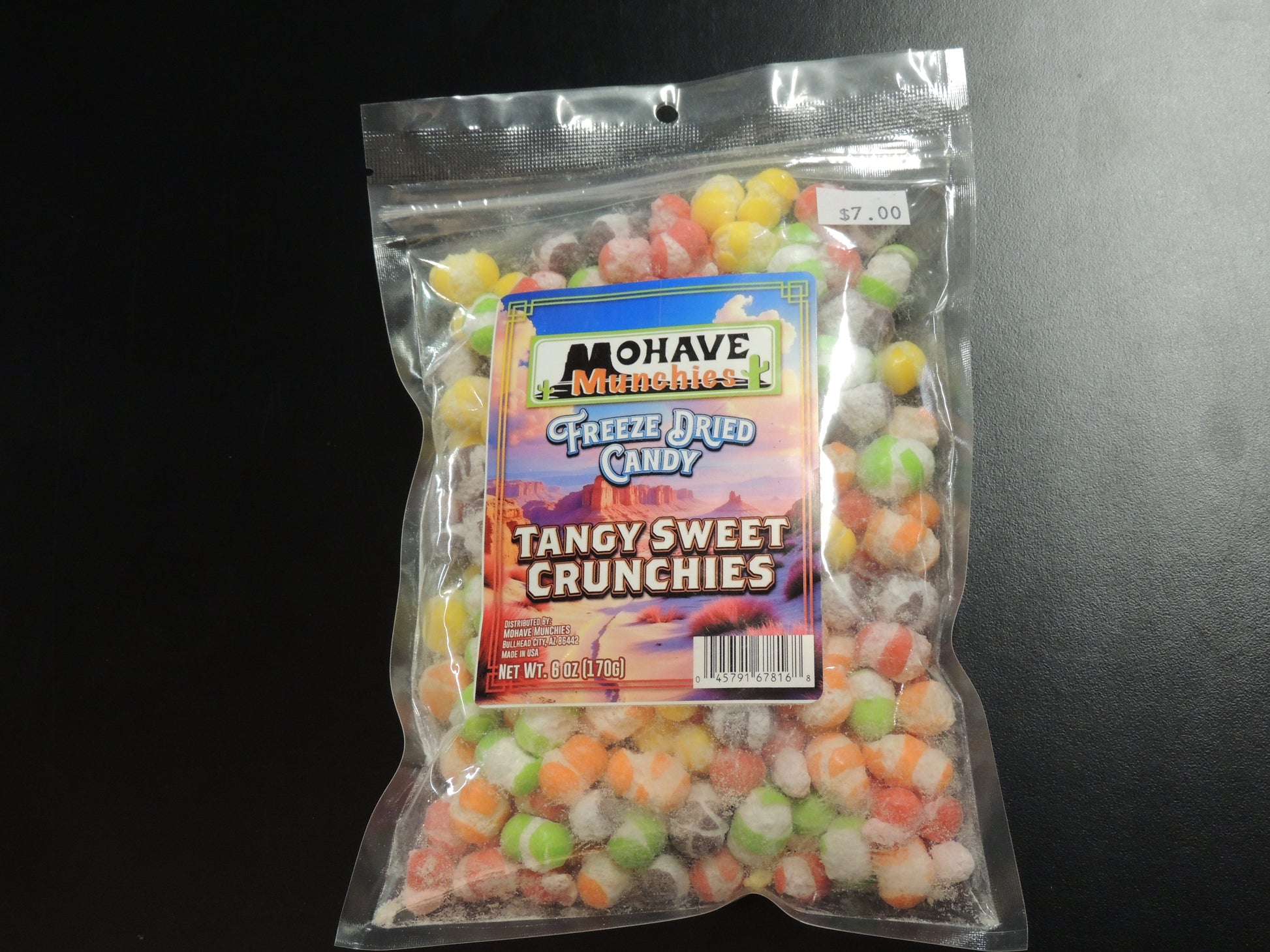 Freeze Dried Tangy Sweet Crunchies - 6oz. A bold and flavorful twist on your favorite tangy-sweet treats! $7.00 USD