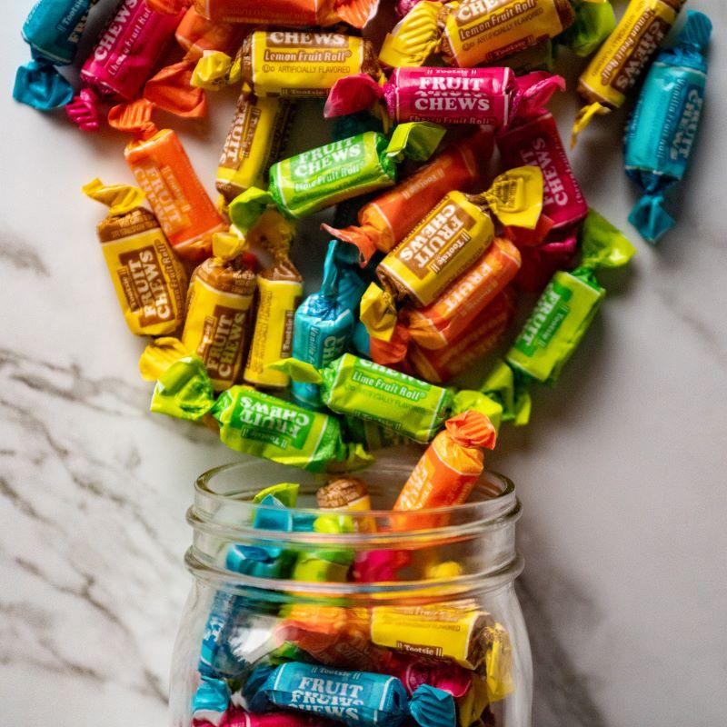 Flavor Tootsie Rolls® 16oz. Enjoy the classic Tootsie Roll® with a flavorful twist! These delicious bites come in vanilla, lime, lemon, orange, and cherry flavors, offering a unique take on the timeless treat. $8.00 USD
