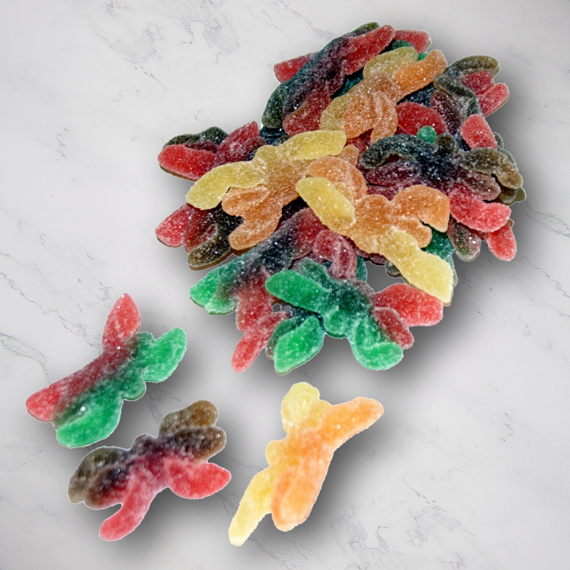 Gummy Hairy Spiders 13oz. Get ready for a spooky treat with our Gummy Hairy Spiders! These creepy crawlers are packed with flavor, offering a perfect mix of fun and deliciousness. Whether it’s for Halloween or just a spooky snack, they’re sure to be a hit. $7.00 USD