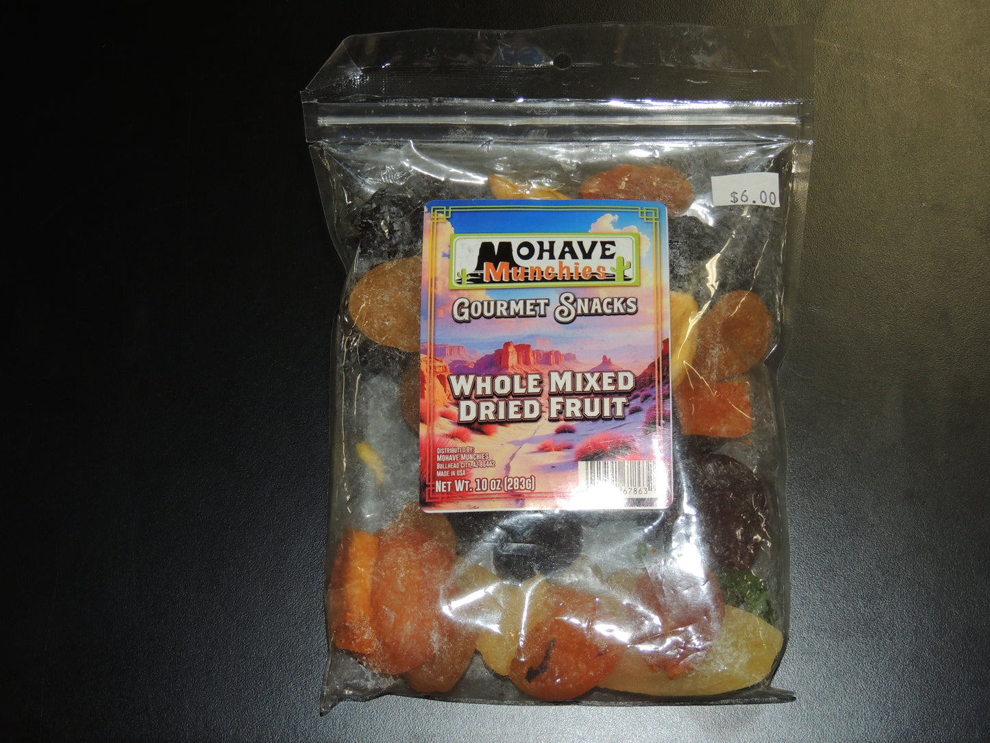 Whole Mixed Dried Fruit – 10 oz premium dried fruits, carefully selected for their rich flavors and natural sweet $6.00 USD
