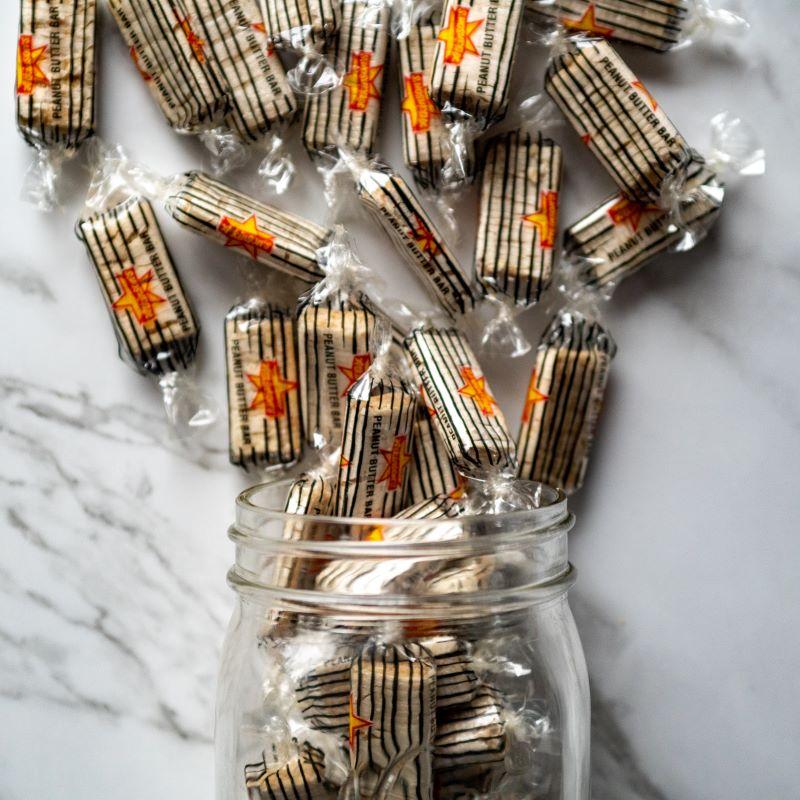 peanut butter bars™ 13oz. Indulge in the perfect mix of crunchy and creamy with our Peanut Butter Bars. These delightful treats combine rich peanut butter and a satisfying crunch, making them the ideal snack for any peanut butter lover. $8.29 USD