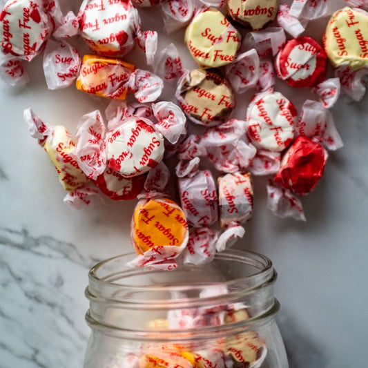 Sugar Free Salt Water Taffy- Sugar-Free Salt Water Taffy – Classic Chewy Goodness Without the Sugar! $10.00 USD